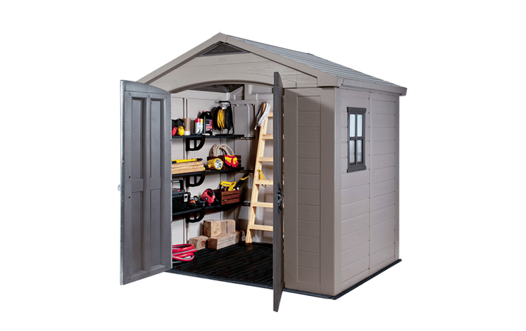 Buy Factor Brown Large Storage Shed 8x6 - Keter Canada